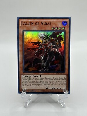  Yugioh TCG-Fallen Of Albaz-RA01-EN021-1st Edition-Super Rare-M/NM! 