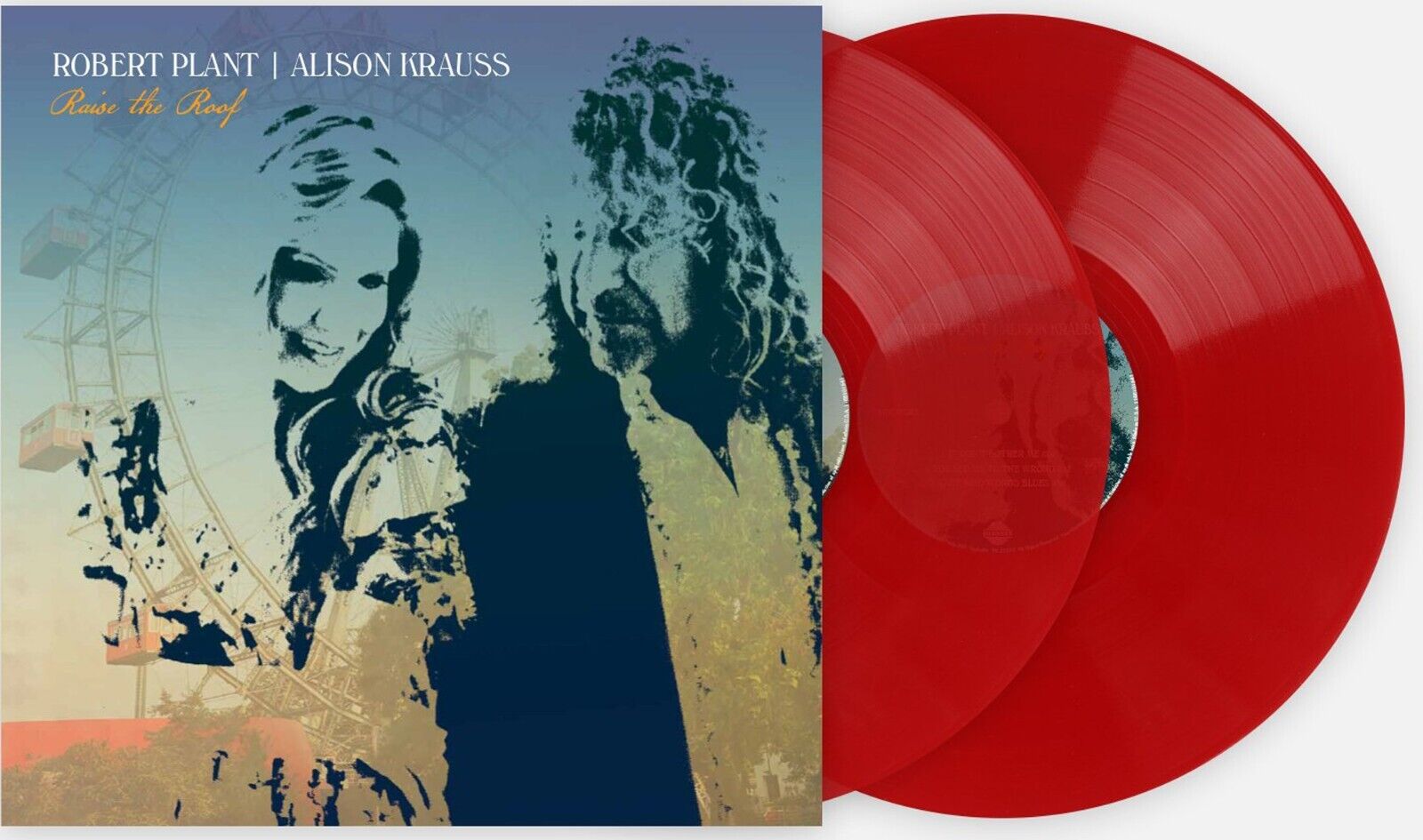 Robert Plant & Alison Krauss Raise The Roof  VMP Exclusive RED Vinyl 2xLP Record