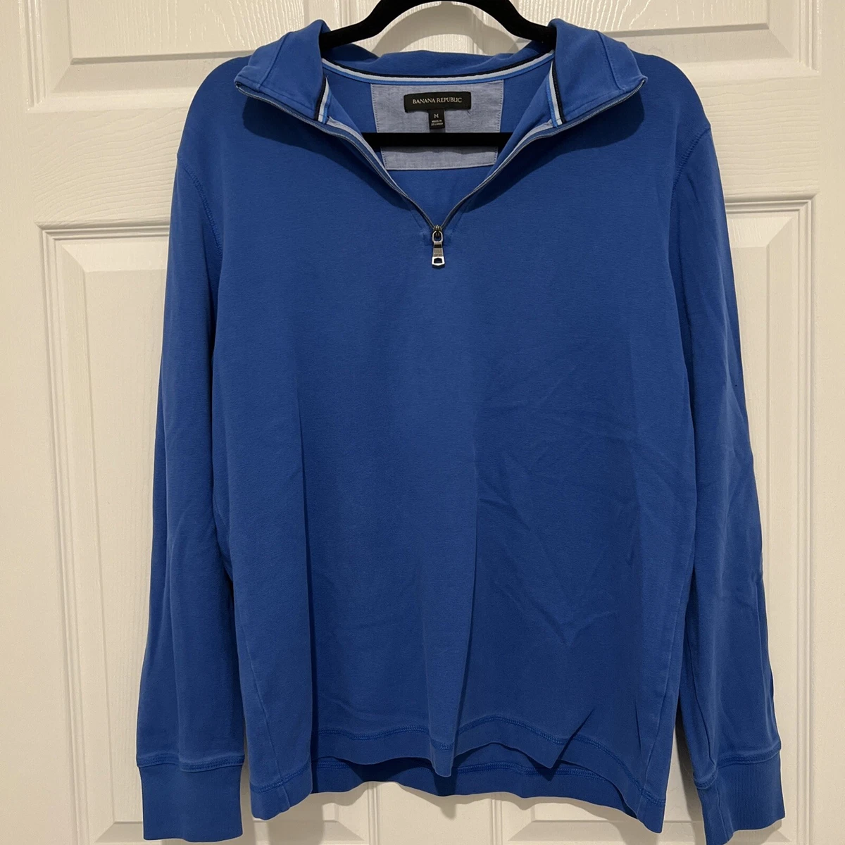 Banana republic deals men's quarter zip
