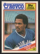 George Bell 1988 Topps Revco League Leaders #18  Toronto Blue Jays