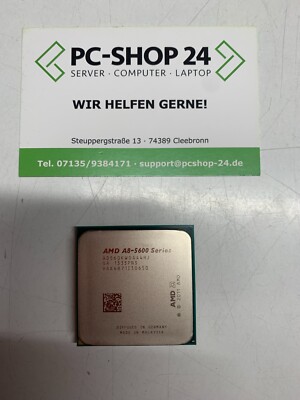 AMD A8-Series A8-5600K AD560KW0A44HJ- Quad Core - 3,60GHz - Sockel FM2 #1126