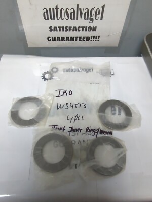 IKO,WS4573,THRUST BEARING WASHER/INNER RING 45MM IDX 73MMODX 5 5MMH LOT OF 4 