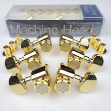 1 Set Kaynes 3R3L Machine For LP SG Electric Guitar Lock String Tuning Pegs Gold