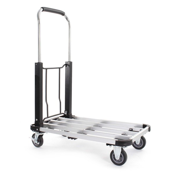 Xpotool Transportwagen Plattformwagen Klappbar 150Kg Feststellbremse Handwagen-image