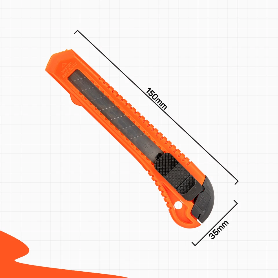 Cuttermesser 18 mm | 1-1000 St. I Profi Teppichmesser mit Abbrechklingen - Bild 2 von 4