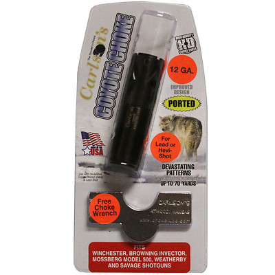 Carlson's Choke Tube 12GA Winchester Browning Mossberg Ported Coyote #30040