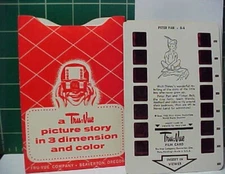 Disney Peter Pan TRU-VUE 3D Slide Film Card   