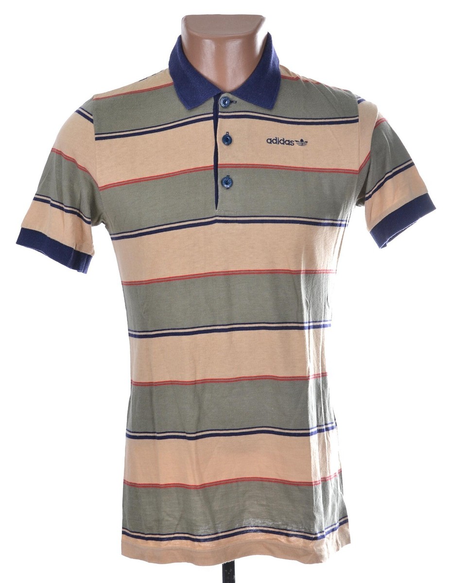 VINTAGE ADIDAS 1980'S WEST GERMANY FOOTBALL POLO SHIRT VINTAGE ADIDAS 1980'S WEST GERMANY FOOTBALL POLO SHIRT