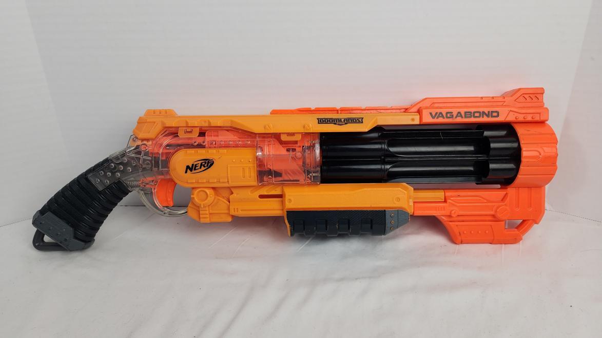 Nerf Doomlands Shotgun Dart Blaster (2169) - Tested, Orange | eBay