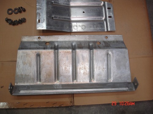 1988-1994 GMC Chevy C/K Truck, Suburban OEM 4WD ALUMINUM SKID PLATE SET - Picture 2 of 13