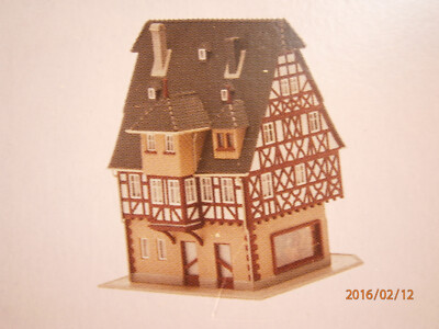 Faller HO B938 Ladengeschäft mit Anne´s Spielekiste Fachwerk Bausatz NEU