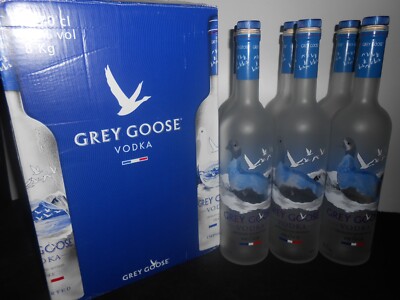 GREY GOOSE WODKA LEERE FLASCHEN 70cl ( X 10 )