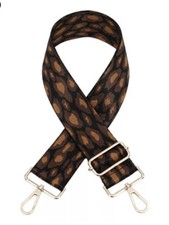 New Holiday Gifts Under $25 Caramel Leopard Reversible Crossbody Bag Strap!