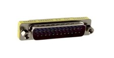 DB25M to DB25M Mini Gender Changer