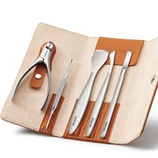 Pedicure Knife Set Professional Ingrown Toenail Clippers Foot Care 5 Pcs Set