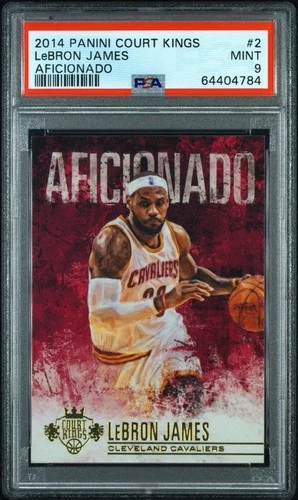 2014 Panini Court Kings Basketball Lebron James #2 PSA 10