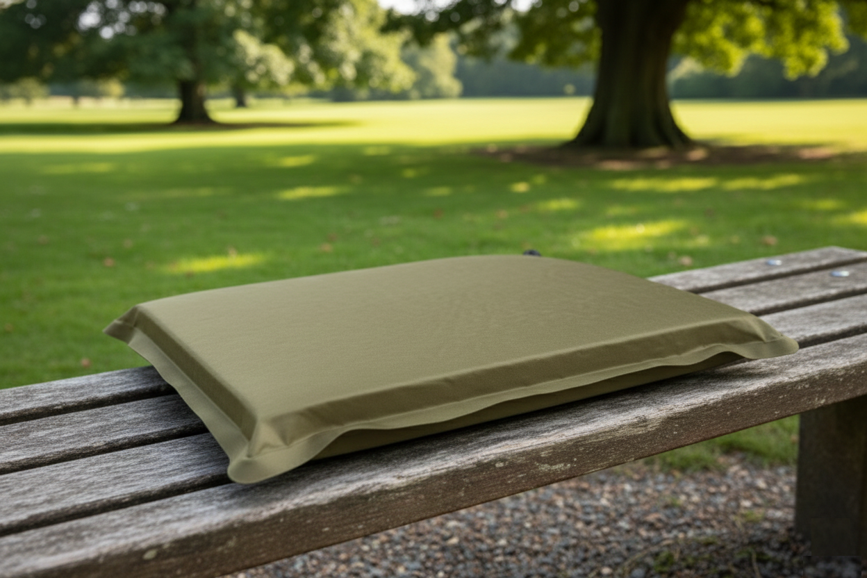 Self Inflating Cushion Camping Travel Pillow Lightweight Portable Outdoor Mat