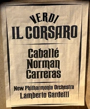 Verdi: IL Corsaro / Jessye Norman, José Carreras, Caballé (2 CDs, 1989, Philips)