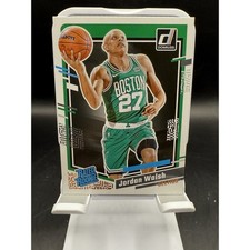 2023-24 Panini Donruss #229 Jordan Walsh Rated Rookie Card Boston Celtics. rookie card picture