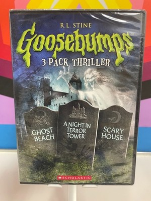 Goosebumps: Scary House / Ghost Beach / a Night (DVD) NEW