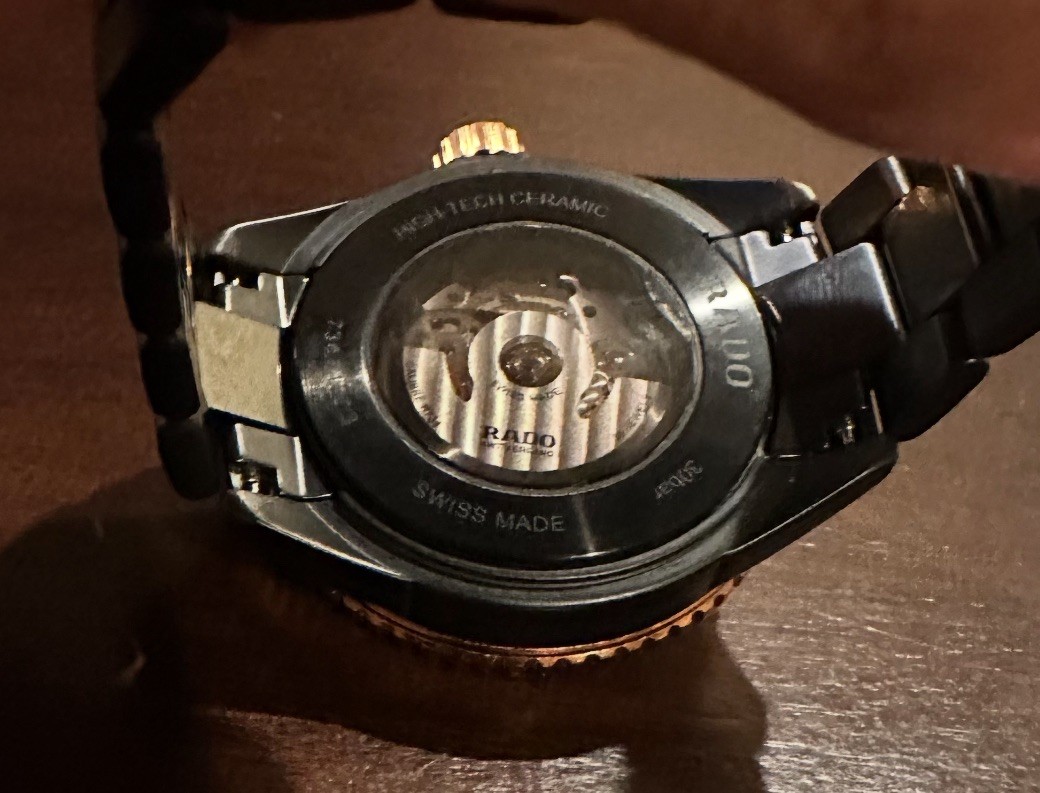 RADO Captain Cook High-Tech R32192152 Black Men Excellent condition FULL SET. 