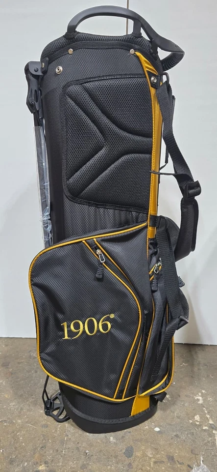 Alpha Phi Alpha fraternity Inc GOLF BAGS, ALPHA GOLF BAGS Black AND OLD GOLD - Image 3 of 4