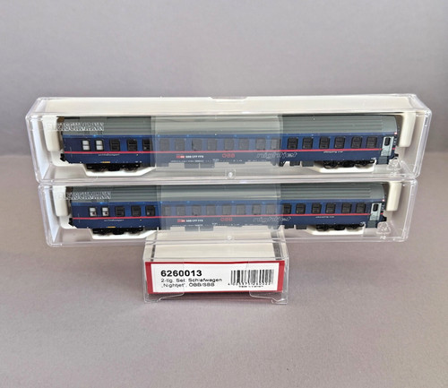 Fleischmann 6260013 Spur N ÖBB SBB Nightjet Schlafwagen NEU in OVP | Zustand: Neu