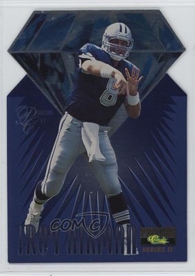 1995 Classic Pro Line Series II Precision Cut /1250 Troy Aikman #P6 HOF 6f8