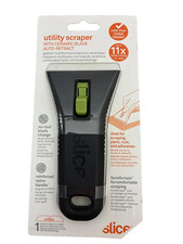 Slice Utility Scraper with Ceramic Blade, Auto-Retract Used #10526 ⤠ blade