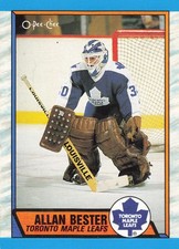 Allan Bester 1989-90 O-Pee-Chee #271 Toronto Maple Leafs
