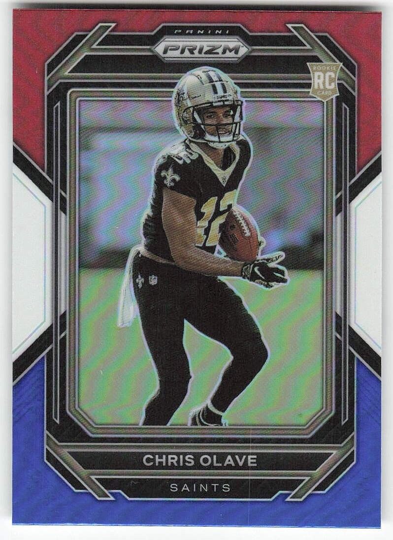 2022 Panini Prizm #310 Chris Olave FOOTBALL New Orleans Saints