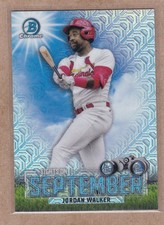 * Jordan Walker 2023 Bowman Chrome Sights on September #SOS-19 Mojo St. Louis