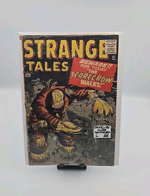 STRANGE TALES #81 - Jack Kirby, 1961 - COVER DAMAGED