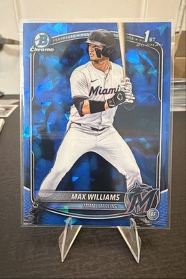 2025 Bowman Chrome Draft Sapphire Edition - Max Williams #BDC-68 (RC)