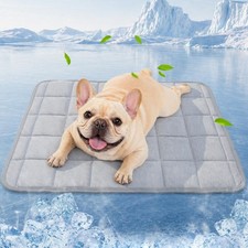 Cooling Blanket for Dogs, 0.4 Q-MAX Dog Cooling Blanket Washable, Cool to Tou...