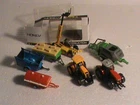 lot agricultural machinery HO OR 1.50E / DECORATIONS TRAINS / AGRICULTURAL MACHINERY