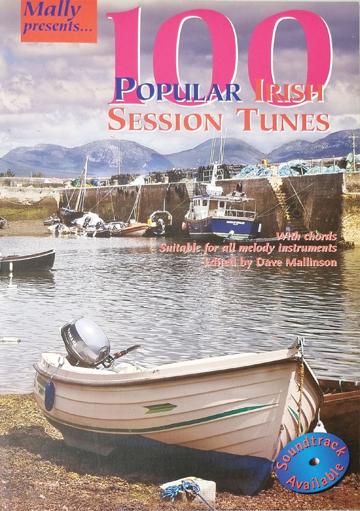 100 POPULAR IRISH SESSION TUNES, Mallinson. Celtic Trad Tune Book, at Hobgoblin