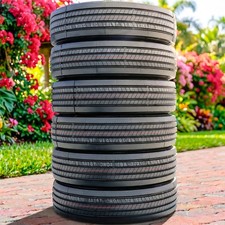 6 Tires Roundrule Xtra All Steel St 23585r16 Load H 16 Ply Trailer