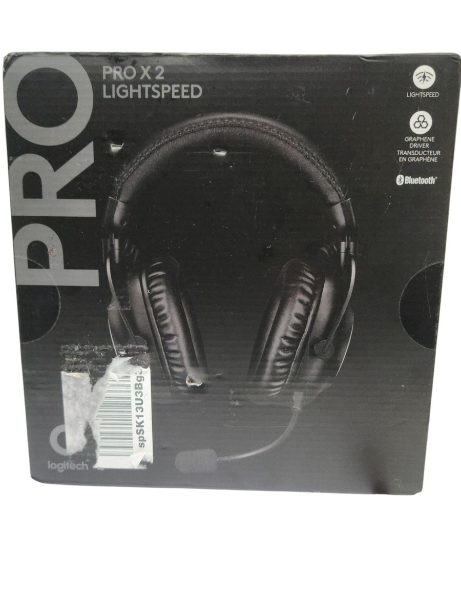 Logitech Pro X 2 Lightspeed Ear-Cup Wireless Gaming Headset Logitech Pro X 2 Lightspeed Ear-Cup Wireless Gaming Headset