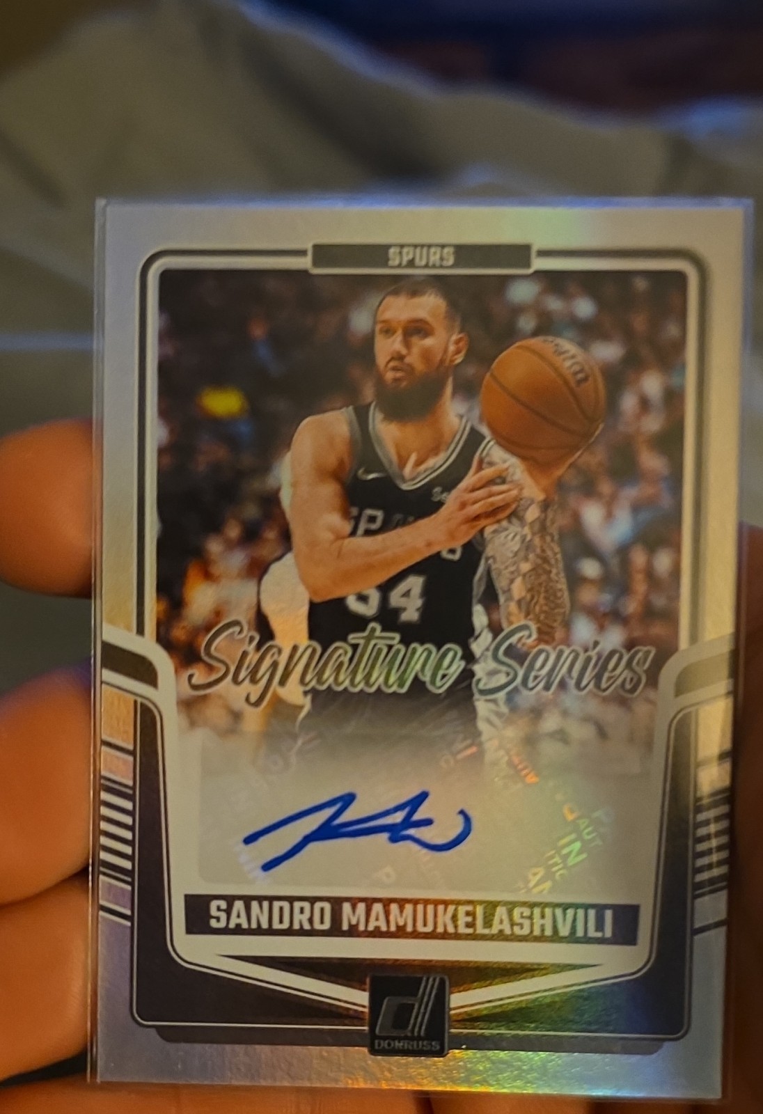 2024-25 Panini Donruss - Signature Series Sandro Mamukelashvili #SS-SMS (AU)