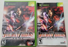 CASE MANUAL ONLY - Samurai Warriors Microsoft Xbox, 2004 Very Good Cond
