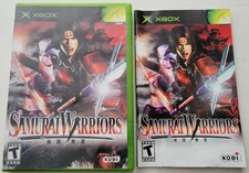 CASE & MANUAL ONLY - Samurai Warriors (Microsoft Xbox, 2004) Very Good Cond!