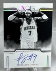 2024-25 Panini Noir Jermaine O'Neal Auto Noir Black & White /99 #ANB-JON Pacers