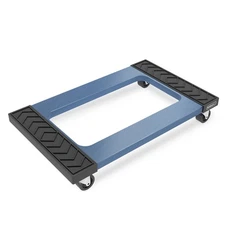 Dolly Cart - Moving Cart with Heavy-Duty Roller Wheel Casters - Holds up to 1...