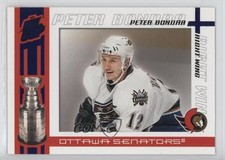 2003-04 Pacific Quest for the Cup Blue 31/150 Peter Bondra #73 0c3