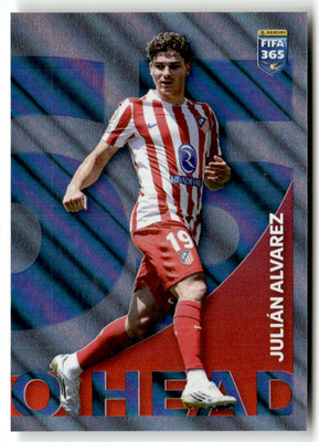 Panini FIFA 365 2026 Sticker No. 256 Julian Alvarez Head to Head Save or Score