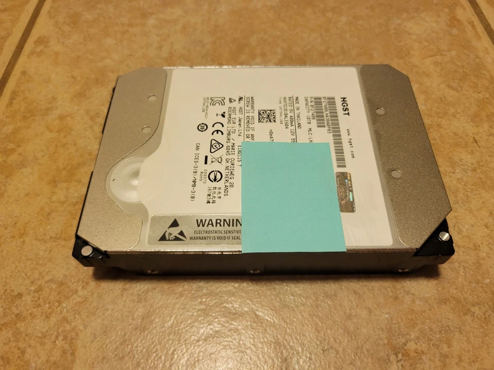 Hitachi Ultrastar He10 10TB SATA 6.0Gb/s 7200 RPM 256MB Cache 3.5'' Enterprise - Image 2 of 4