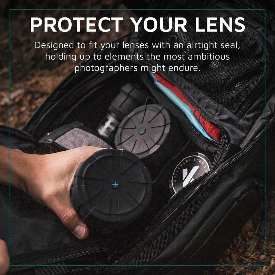 - Universal Lens Cap, Version 1 - Fits 99% DSLR Lenses, Element Proof, Lifeti... - Image 2 of 4