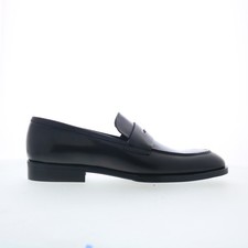 Bruno Magli Payton BM4PAYA0 Mens Black Loafers Slip Ons Penny Shoes 10