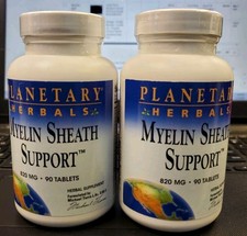 2 X Planetary Herbals Myelin Sheath Support -- 820 mg - 90 Tablets